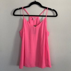 NWT Lilly Pulitzer neon pink tank top